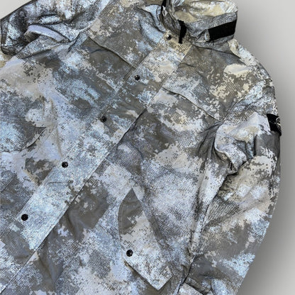 Stone Island Desert Dissolving Grid Camo Mesh Jacket L BNWT