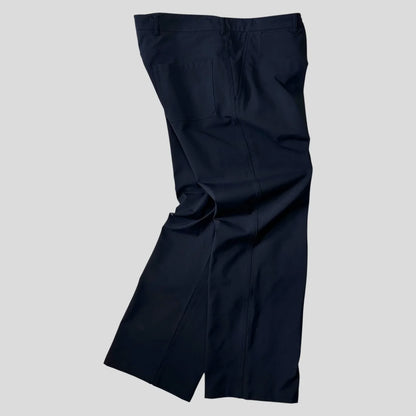 Prada Sport 00’s Nylon Baggy Navy Trousers - IT56