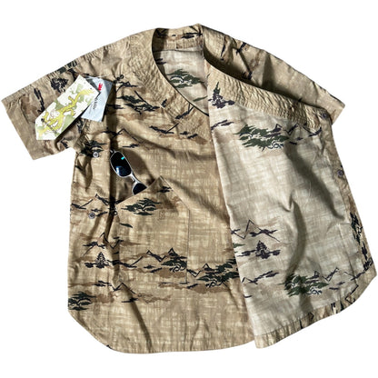 Maharishi 00's Bonsai Kimono Top UK 6/8 | 6/8, Beige