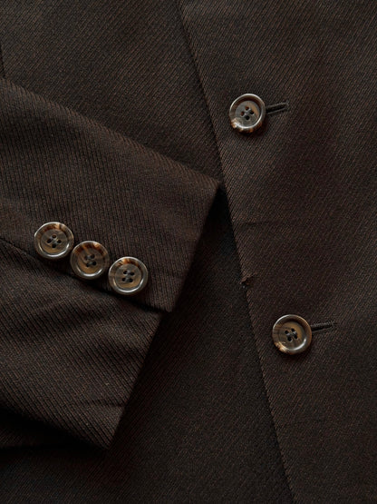 Yves Saint Laurent Pour Homme 1990s Pure Wool Single Breasted Blazer - 38R/M