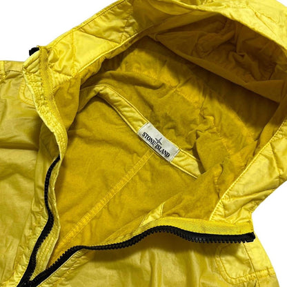 Stone Island Yellow Lamy Flock Jacket