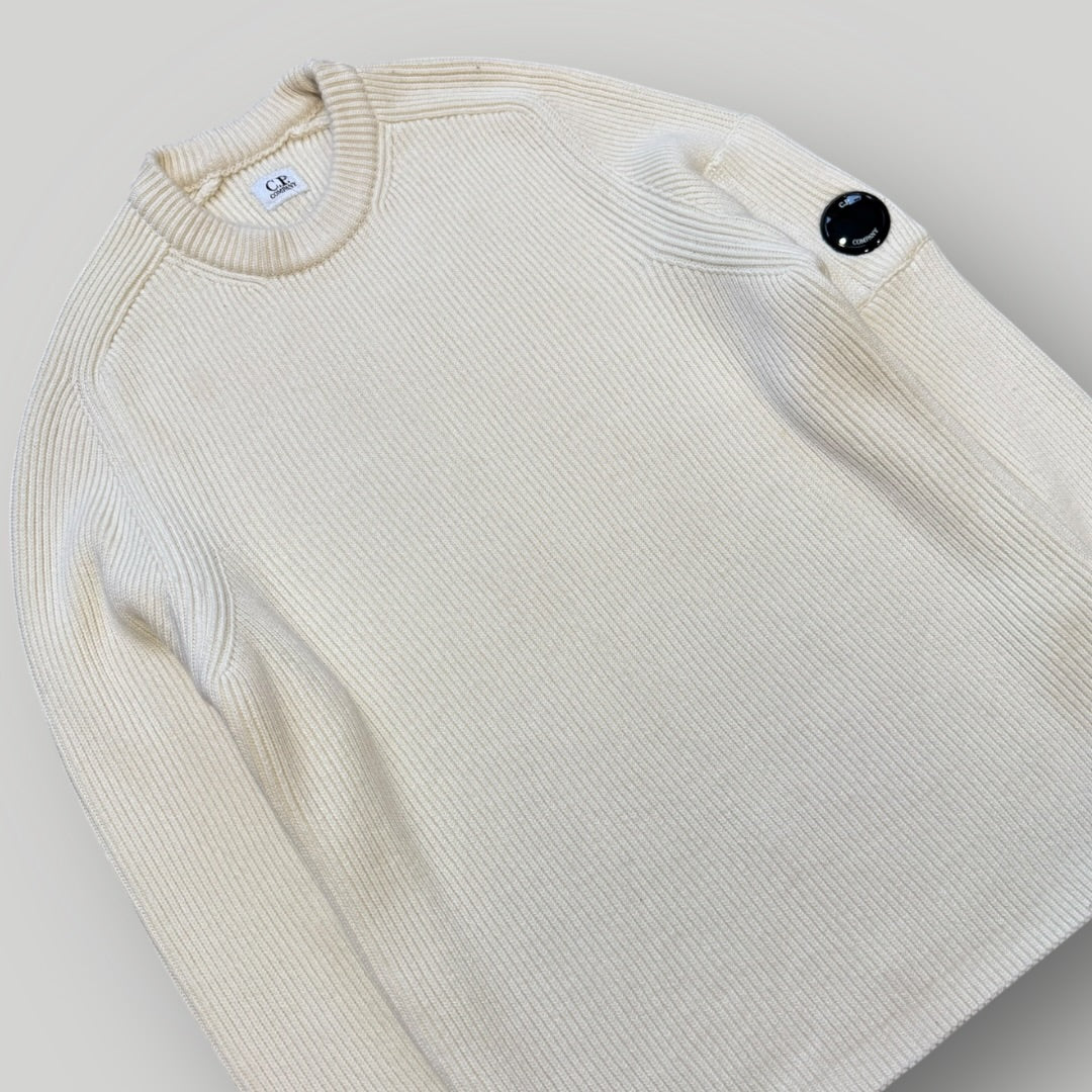 C.P. Company Cotton Mix Chunky Knit L | Default Title, White