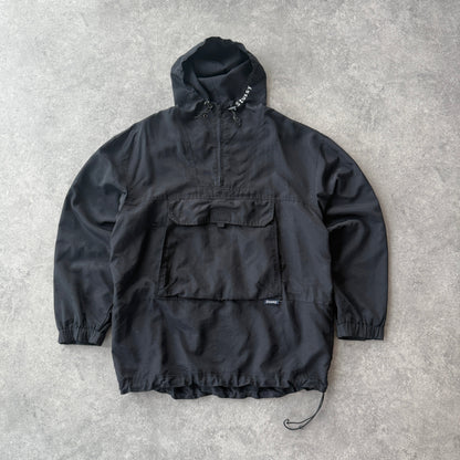 Stussy RARE 1990s 1/4 zip technical cargo jacket (L)