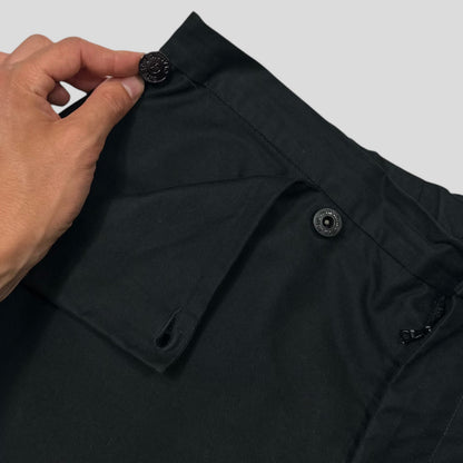 Miu Miu 1999 Modular Hip Pocket Co-nylon Carpenter Trousers - M/L | Default Title, Black