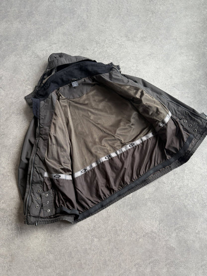 oakley software 2000s heavyweight technical jacket (xl) | XL, Red