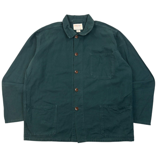 Uskees Button Up Jacket Size XXL | XXL, Green