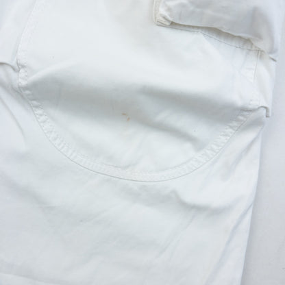 Vintage 2000s Burberry Cargo Trousers Size W28 | W28, White