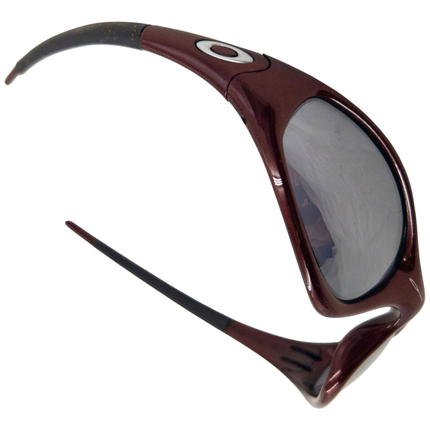 Vintage 1996 Oakley Straight Jacket Blood/Black Iridium | O/S, Multicoloured