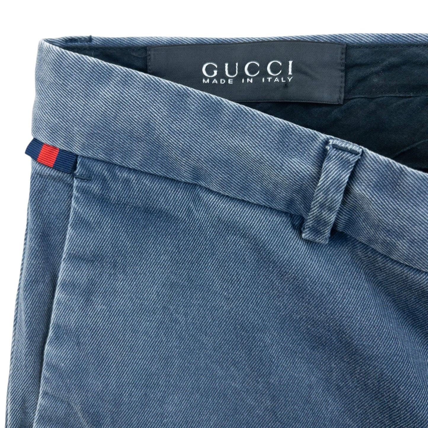 Vintage 2000s Gucci College Trousers Size W35 | W35, Blue