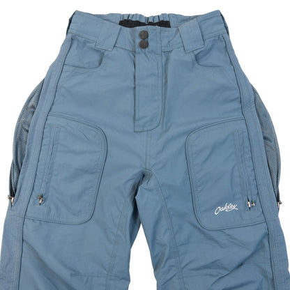 Vintage 2000s Oakley Snowboarding Trousers Womens Size S | Small, Blue