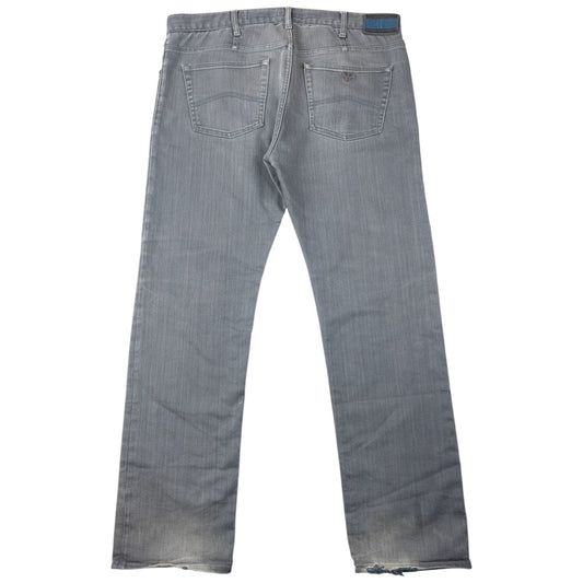 Vintage 2000s Armani Jeans Comfort Denim Jeans Size W38 | W38, Grey