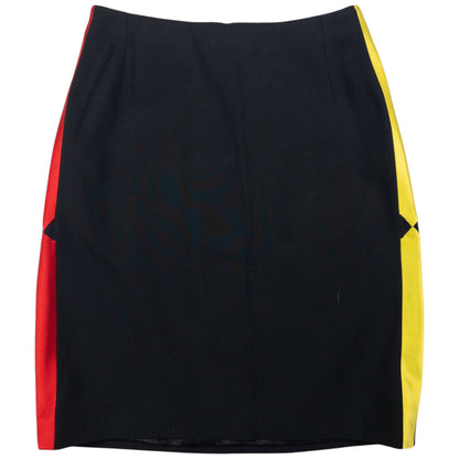 Vintage Gianni Versace Ribbon Detail Skirt Womens Size W24