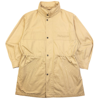 Vintage 90s Burberry Zip Up Jacket Size S | Small, Beige