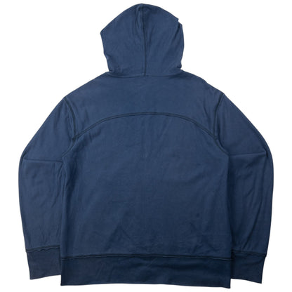 Vintage 2000s Armani Jeans Reversible Zip Up Hoodie Size M