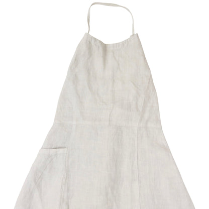 Vintage 1999 CP Company Tie-Back Linen Dress Womens Size M | Medium, Grey