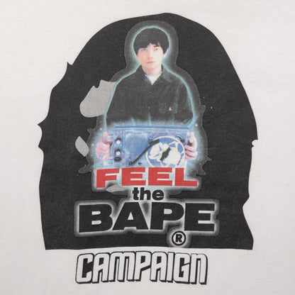 Vintage Bape Archive Collection Feel The Bape Campaign T Shirt Size XS