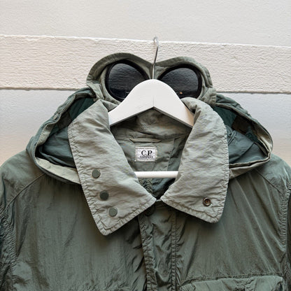 CP Company Multipocket Goggle Jacket (L) | Large, Green