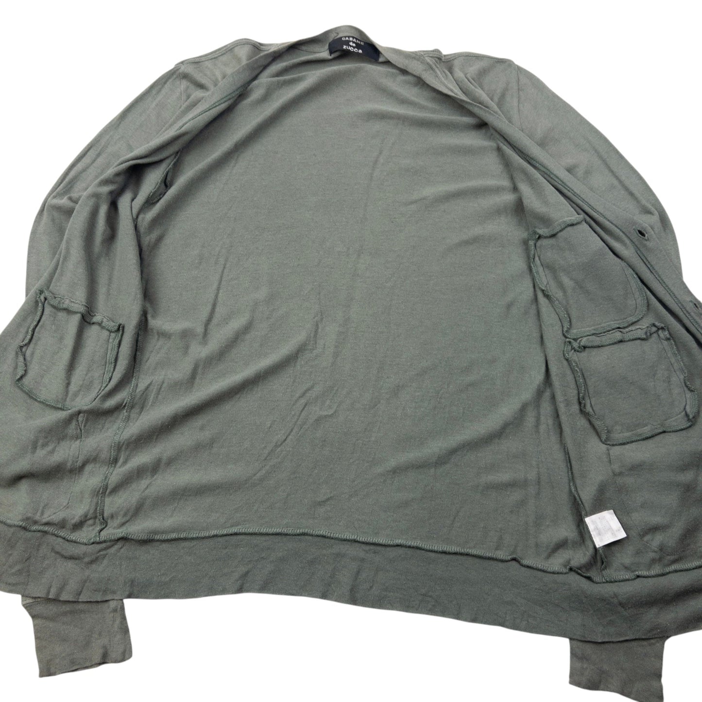 Vintage Cabane De Zucca By Issey Miyake Multi Pocket Cardigan Size M