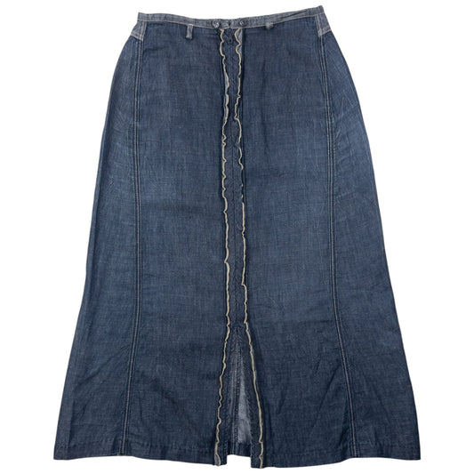 Vintage 2000s Marithe + Francois Girbaud Denim Skirt Womens Size W28