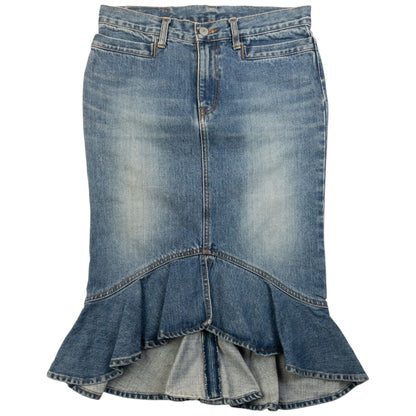 Vintage 2000s Hysteric Glamour Kinky Jeans Denim Skirt Womens Size W28 | W28, Blue