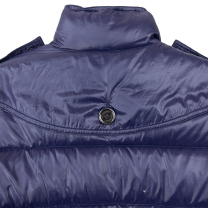 Vintage Burberry Zip Up Puffer Jacket Womens Size XS | XS, Purple