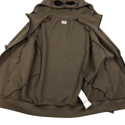 Vintage CP Company Goggle Hood Zip Up Hoodie Size S