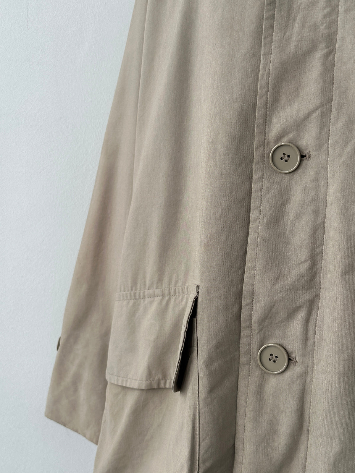 Christian Dior Monsieur 1990s Leather Collar Trench - XXL