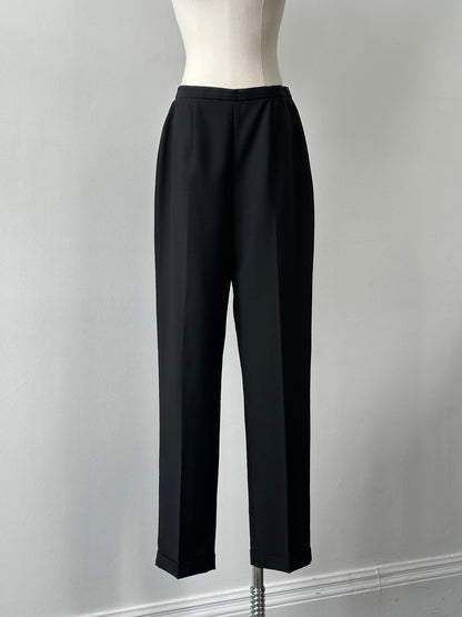 Max Mara 1990s Lightweight Tapered Tailored Trousers - W28