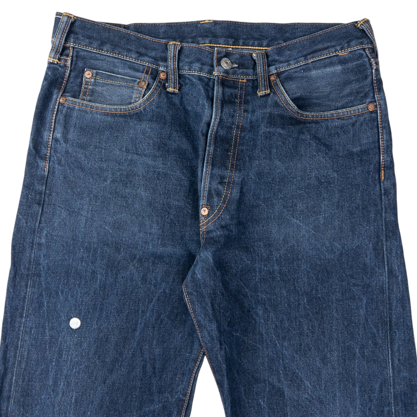 Vintage Evisu Double Gull Embroidered Japanese Denim Jeans Size W33