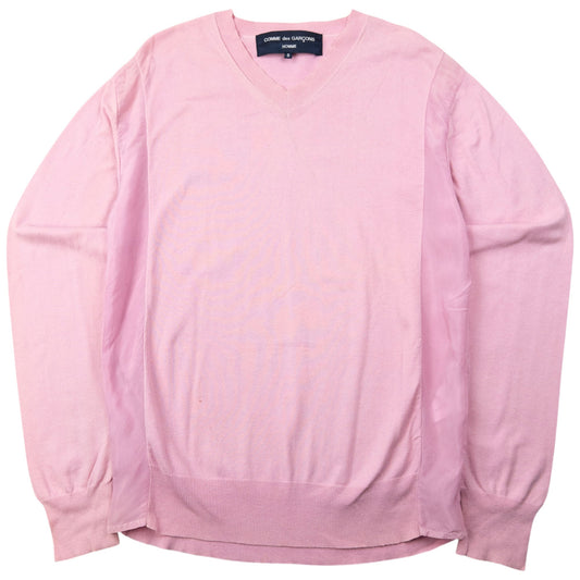 Vintage Comme Des Garçons HOMME Jumper Size S | Small, Pink