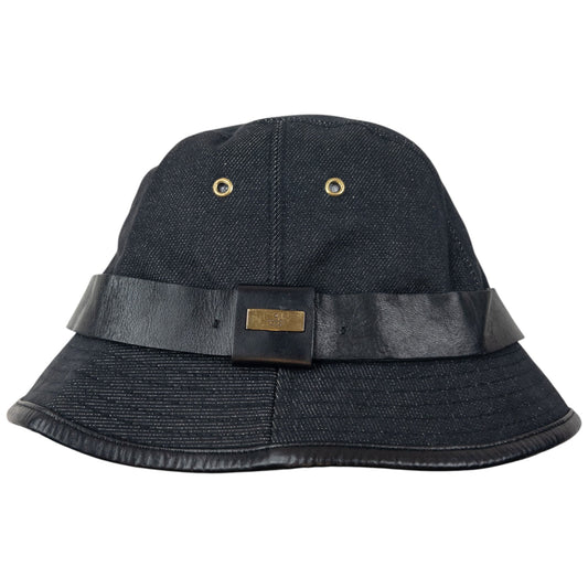 Vintage 2000s Gucci Bucket Hat Size XL | O/S, Black