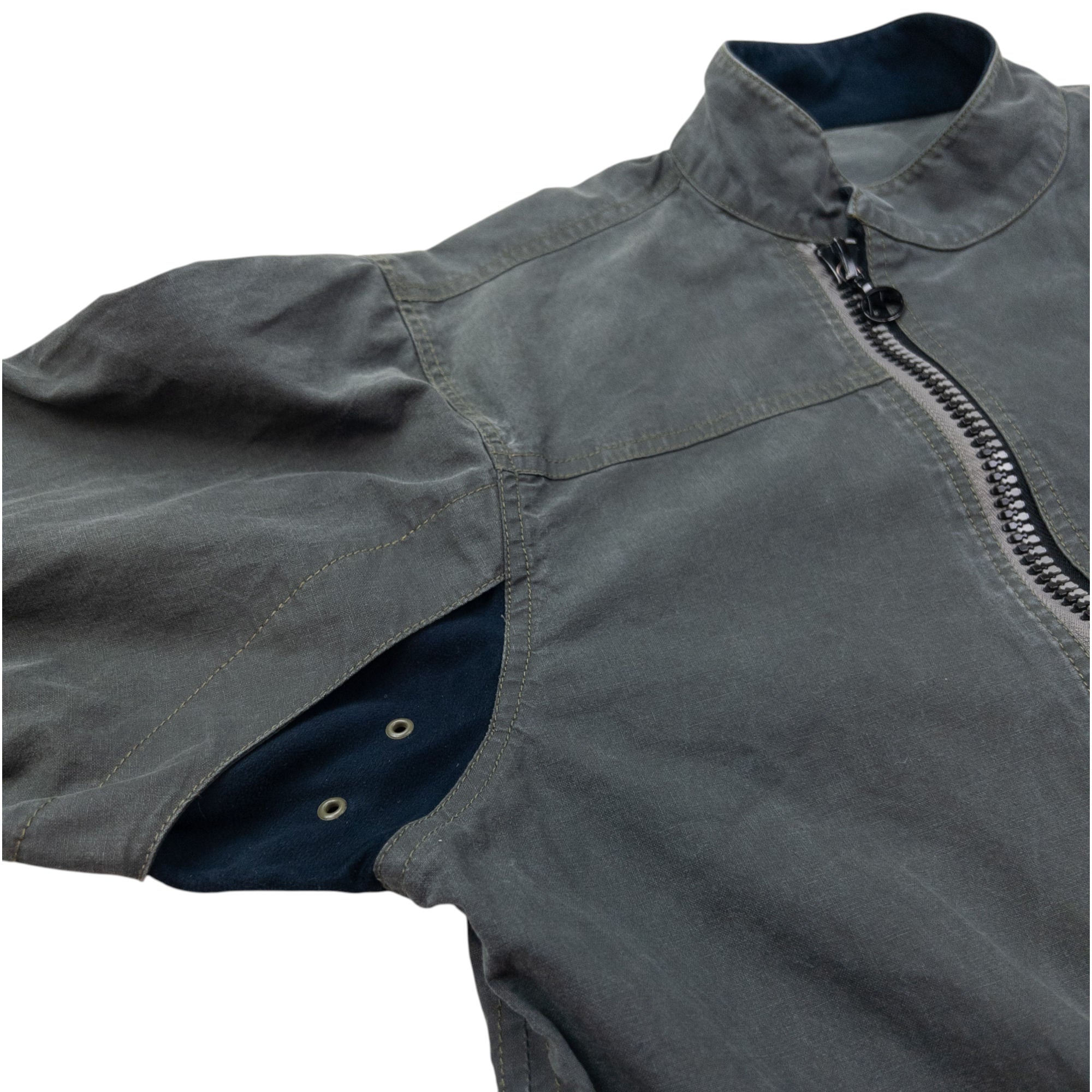Vintage 1999 Maharishi Asymmetric Zip Up Jacket Size M – Known Source