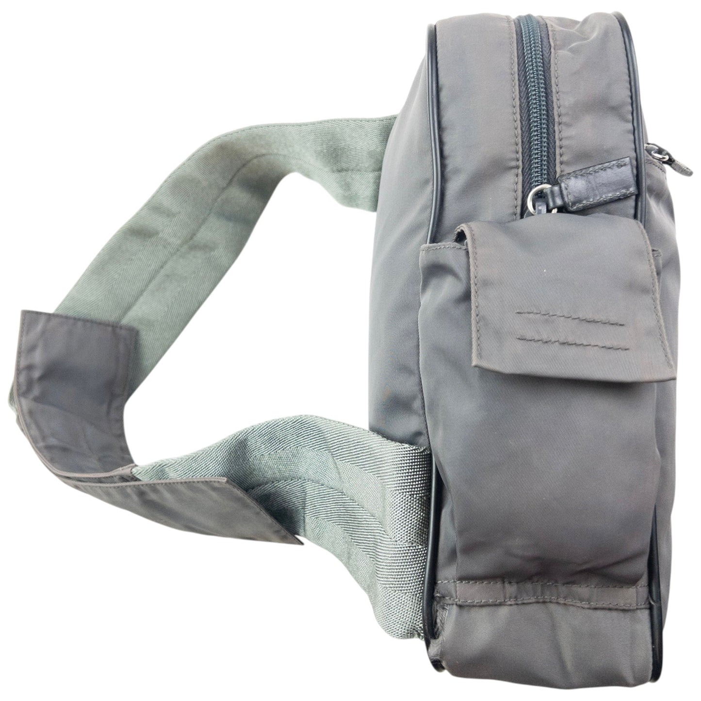 Vintage 2000s Prada Sling Bag | O/S, Grey
