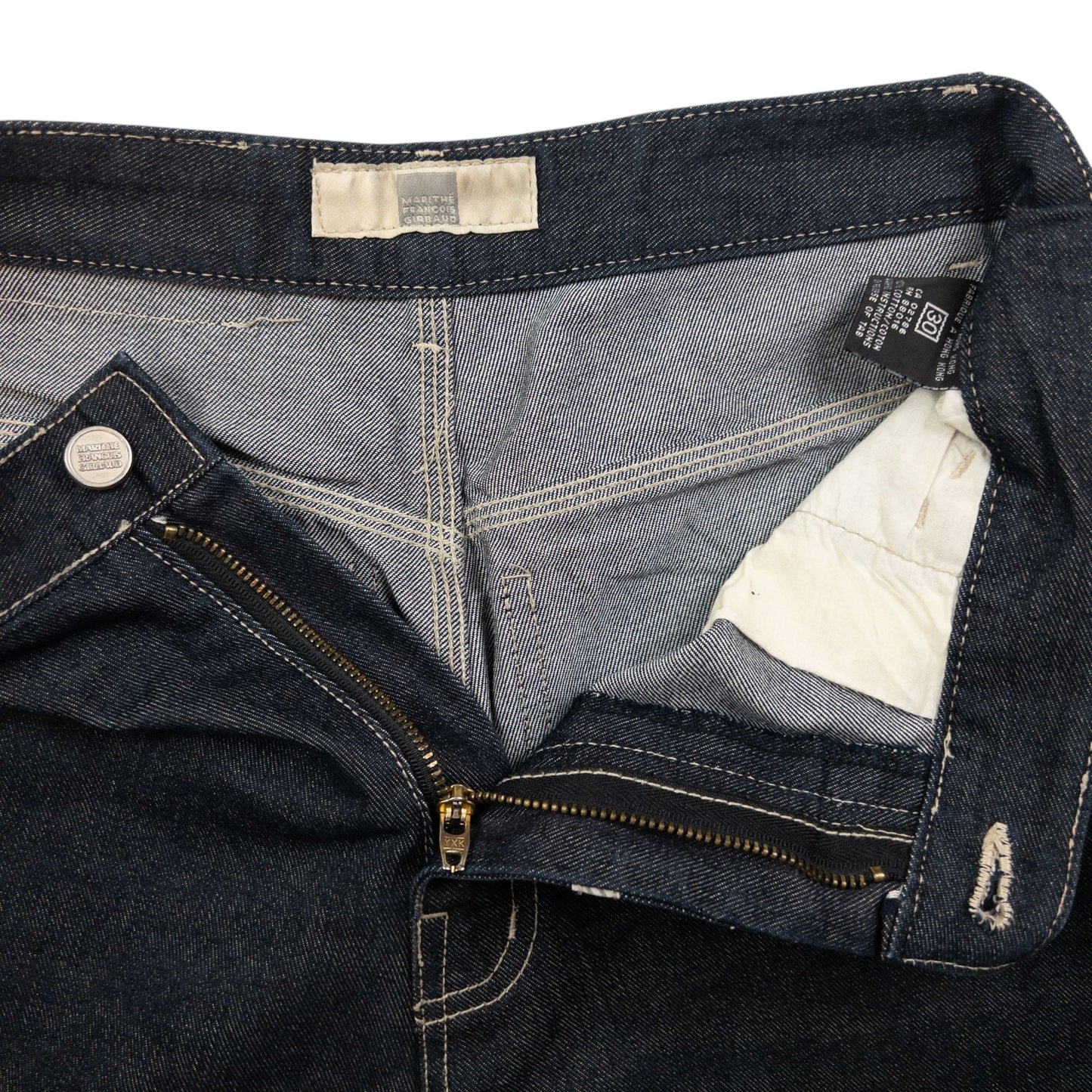 Vintage Marithe + Francois Girbaud Printed Denim Jeans Size W29