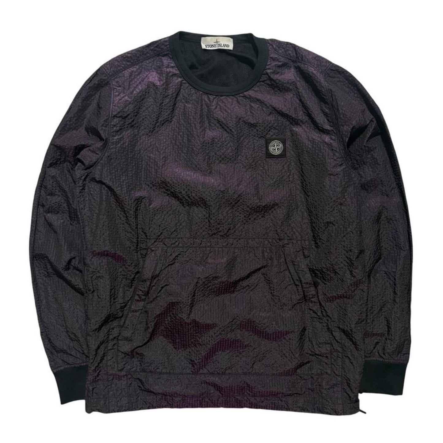 Stone Island Poly Fram Nylon Pullover | Medium, Purple