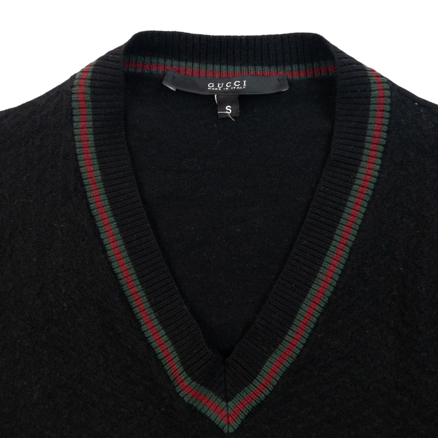 Vintage 2000s Gucci Wool Jumper Womens Size S | Small, Black