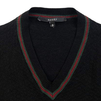 Vintage 2000s Gucci Wool Jumper Womens Size S | Small, Black