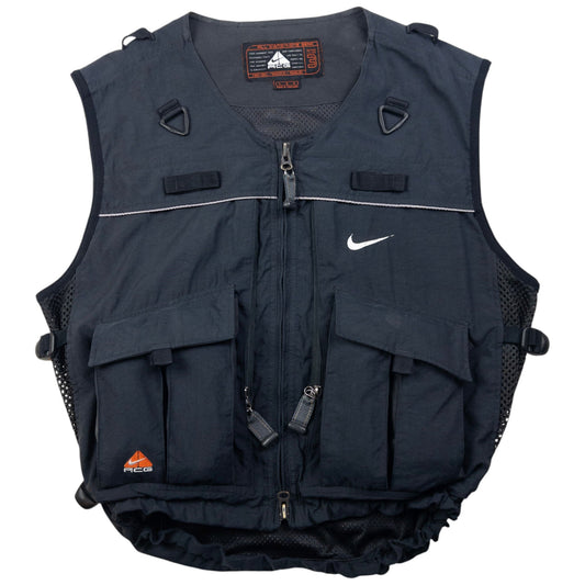 Vintage Nike ACG Cargo Vest Gilet Size L