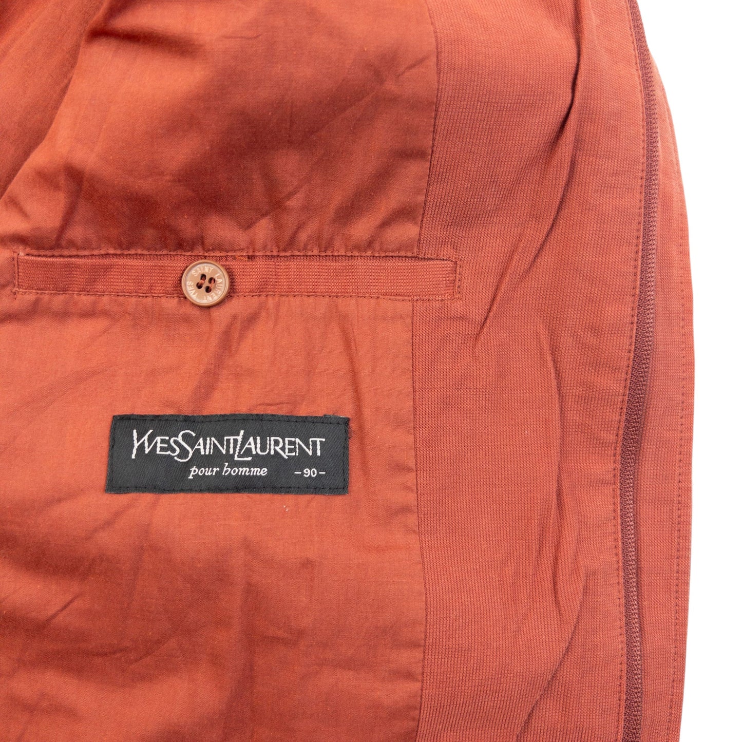 Vintage 90s YSL Yves Saint Laurent Harrington Jacket Size XS | XS, Red
