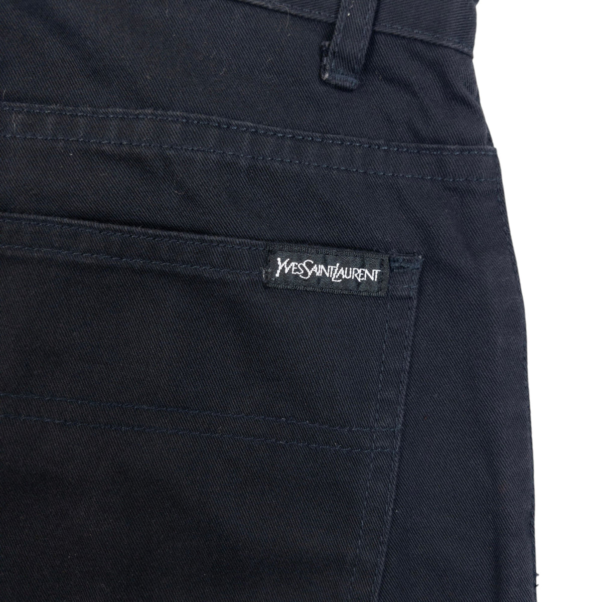 Vintage 2000s YSL Yves Saint Laurent Trousers Size W30 | W30, Black
