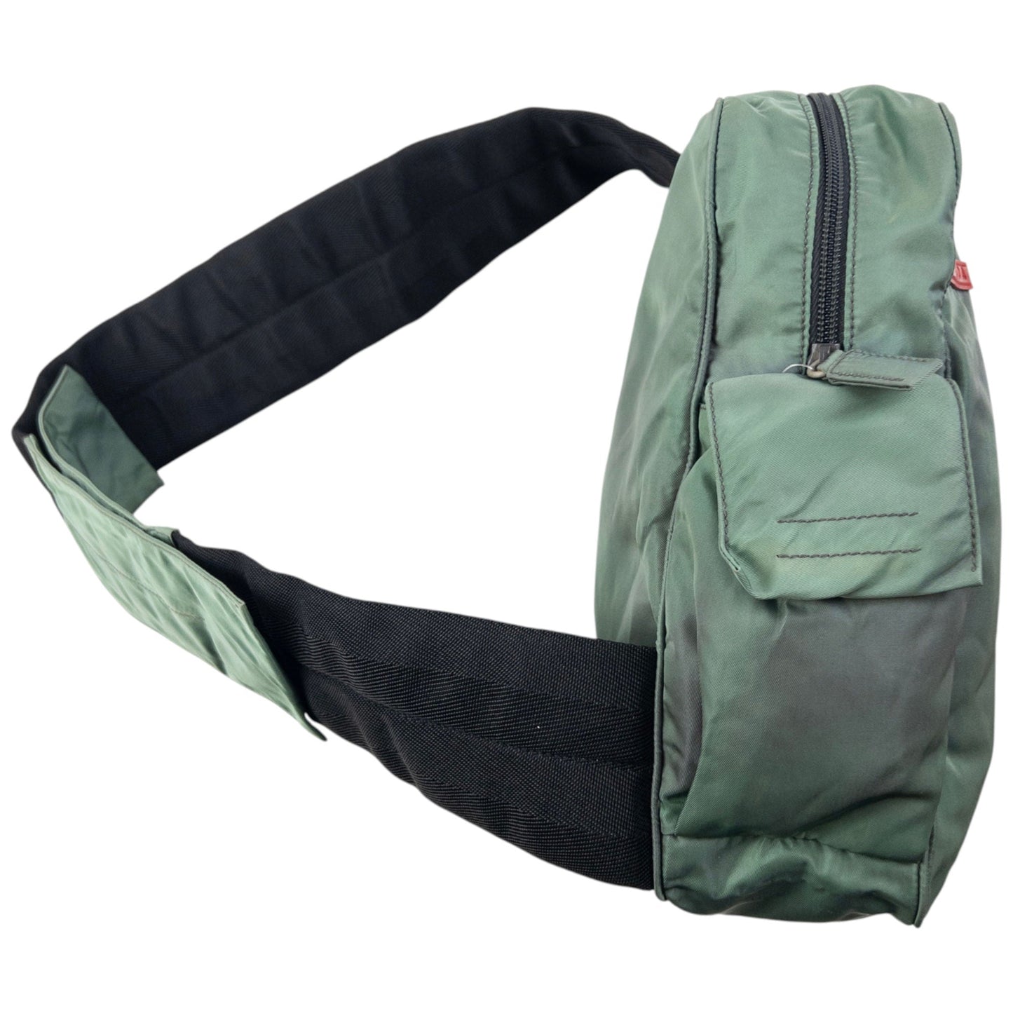 Vintage 2000s Prada Sport Sling Bag | O/S, Green