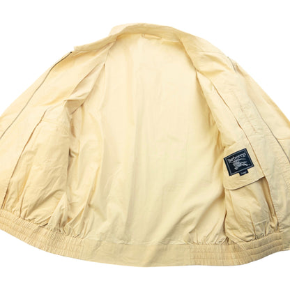 Vintage 90s Burberry Zip Up Jacket Size M | Medium, Yellow