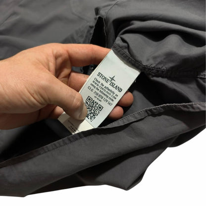 Stone Island Button Up Shirt | Large, Charcoal