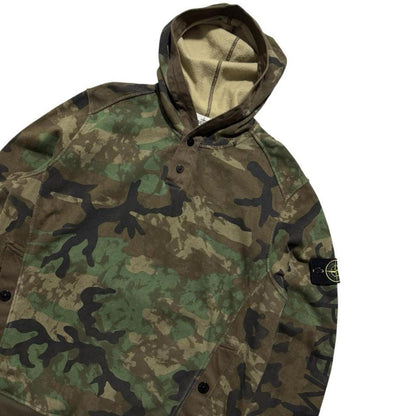 Stone Island 2014 Supreme Camo Hoodie | XL, Camo