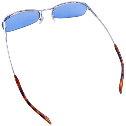 Vintage 2000s Gucci Rimless Sunglasses | O/S, Blue