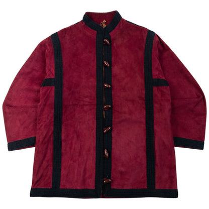 Vintage 80s YSL Yves Saint Laurent Suede Jacket Womens Size S | Small, Multicoloured
