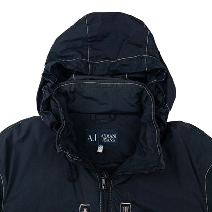 Vintage Armani Jeans Zip Up Jacket Size S