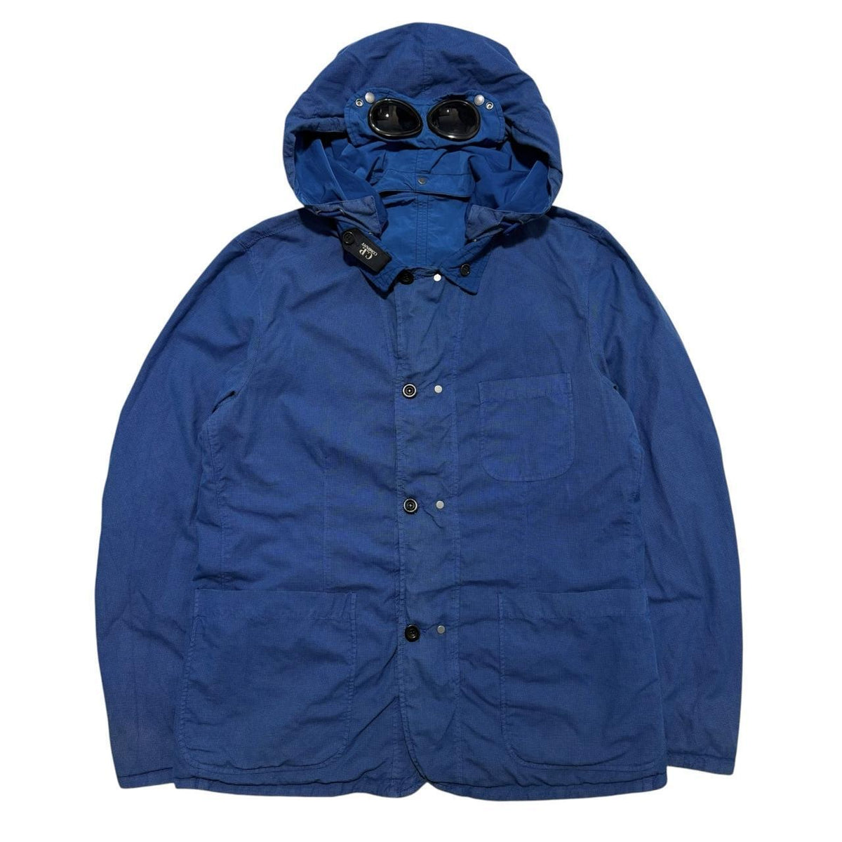 CP Company Reversible Nylon Goggle Jacket | XL, Blue