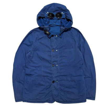 CP Company Reversible Nylon Goggle Jacket | XL, Blue