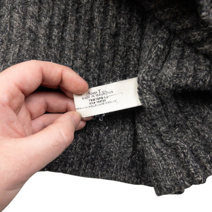 Vintage Armani Jeans Q Zip Wool Jumper Size S